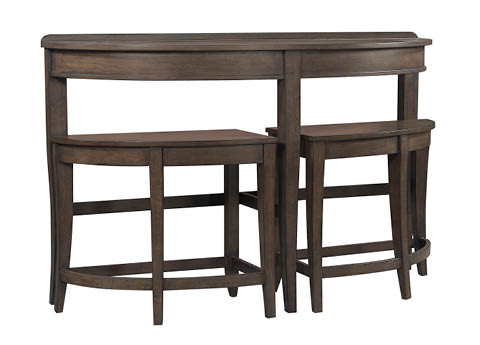Console Bar Table w/ Stools - Blakely