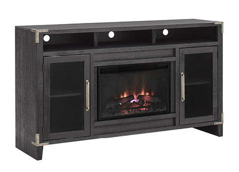 aspenhome Fireplace Consoles - Quincy 66" Highboy Fireplace Console WDJ