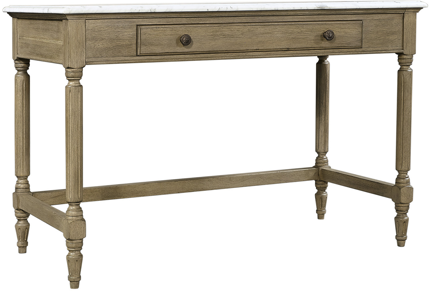 Provence Writing Desk w/ Marble Top