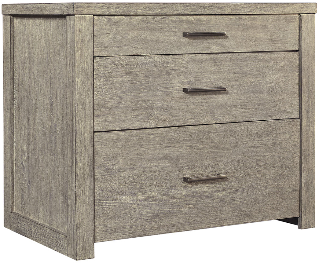 Platinum Workstation/Combo File in the Gray Linen finish