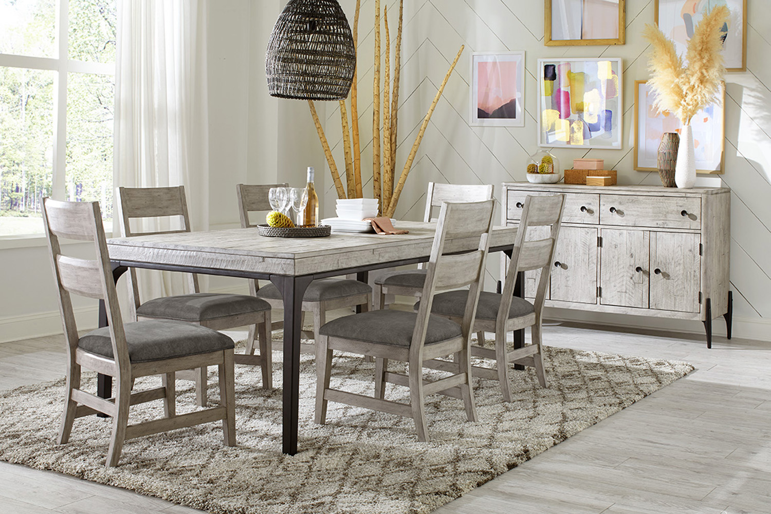 Zane Dining Table & Chairs