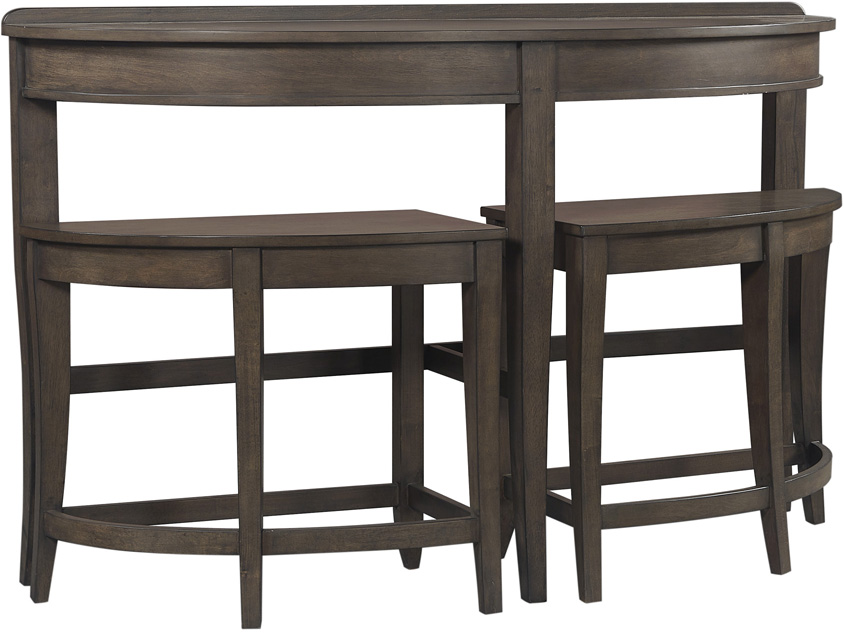 Blakely Console Bar Table w/ Stools