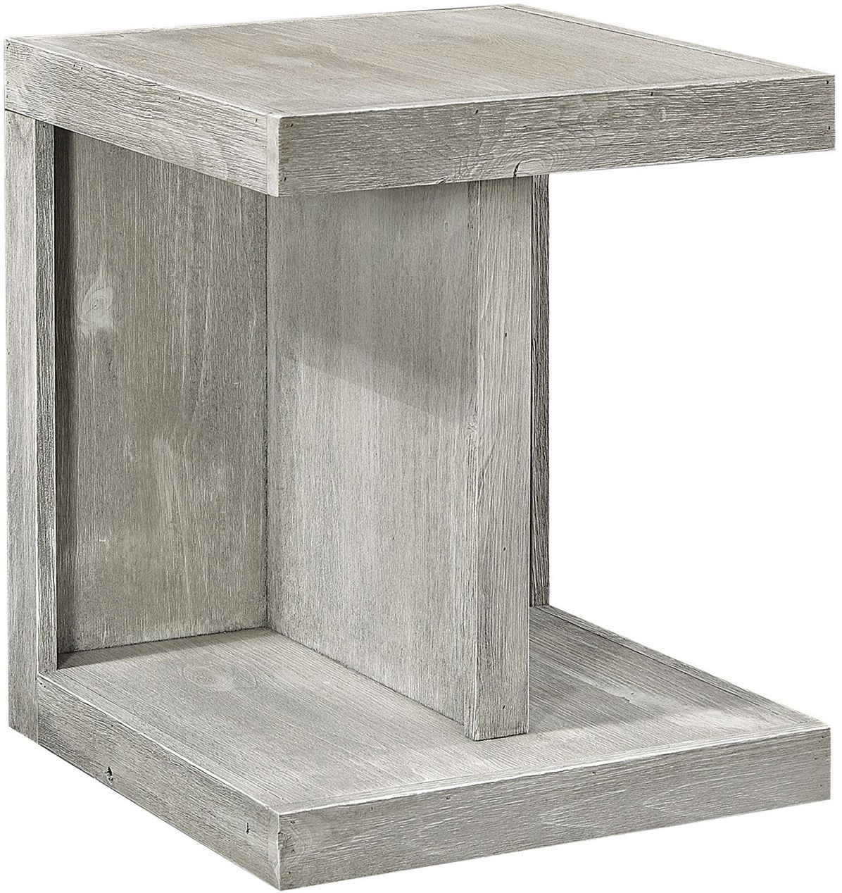 Avery Loft End Table in the Limestone finish