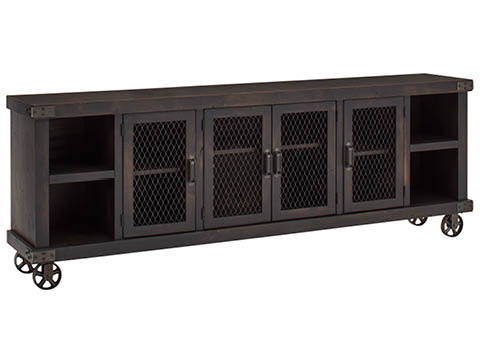aspenhome DN1270-FRT - Industrial 96" Console DN