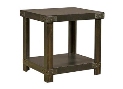 aspenhome End Table - Ghost Black