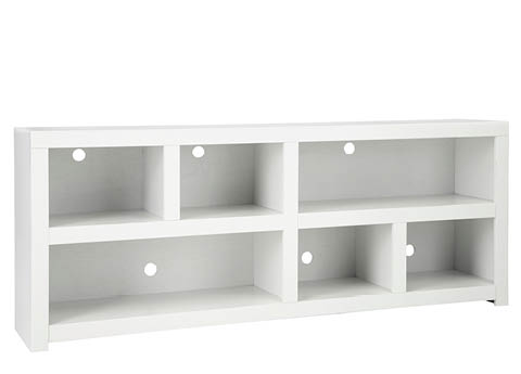 aspenhome DPP1084-SBR - Mackenzie 84" Open Console WMPP