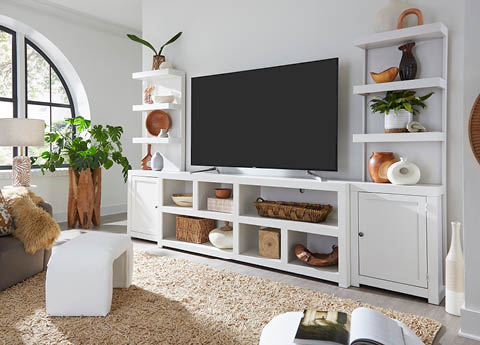 aspenhome DPP1106L-SBR - Mackenzie Entertainment Wall WMPP