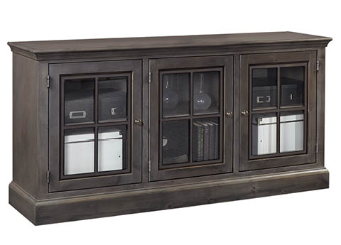 aspenhome DR1240-GHT - Churchill 66" Console w/ 3 Doors DR