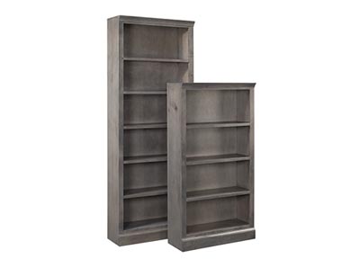 aspenhome Bookcases - Displays - Churchill 48" Bookcase w/ 2 fixed shelves DR