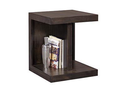 aspenhome End Table - Ghost Black