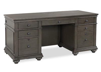 aspenhome I07-303-PEP - Oxford 66" Executive Desk I07