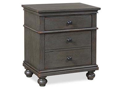 aspenhome I07-450-PEP - Oxford 2 Drawer Nightstand I07
