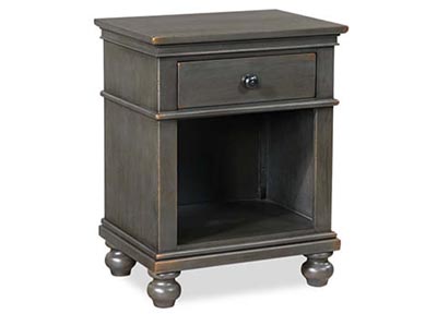 aspenhome I07-451N-PEP - Oxford 1 Drawer Nightstand I07