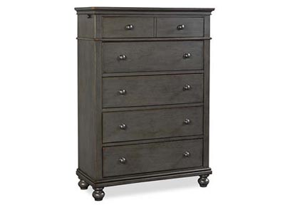 aspenhome Chests-Chiffarobes - Oxford 5 Drawer Chest I07
