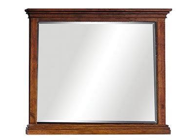 aspenhome I07-462-WBR - Oxford Landscape Mirror I07