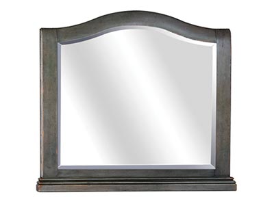 aspenhome I07-463-PEP - Oxford Arched Mirror I07
