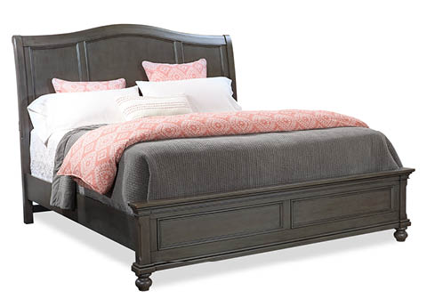 aspenhome Beds - Oxford Sleigh Bed I07