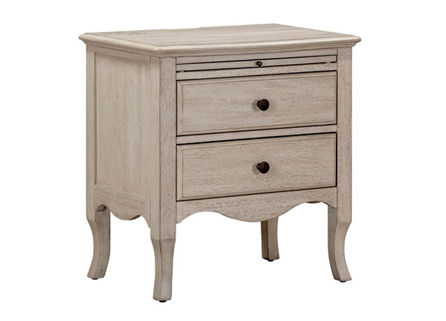 aspenhome I222-450-LIN-1 - Provence 2 Drawer Nightstand I222