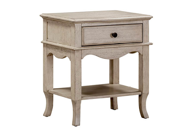 aspenhome I222-451-LIN-1 - Provence 1 Drawer Nightstand I222