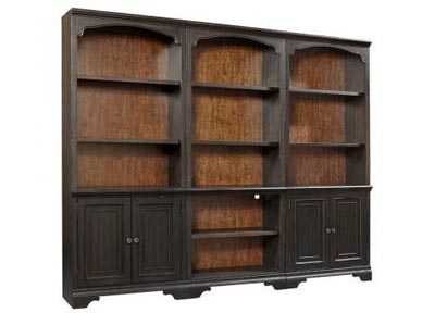 aspenhome Bookcases - Displays - Hampton Bookcase Wall I242