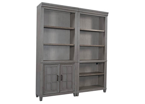aspenhome Bookcases - Displays - Caraway Bookcase Wall I248