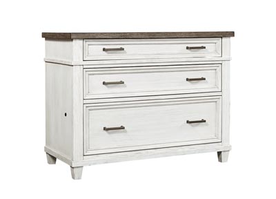 aspenhome Lateral File - Aged Ivory