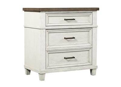 aspenhome 2 Drawer Nightstand - Aged Ivory