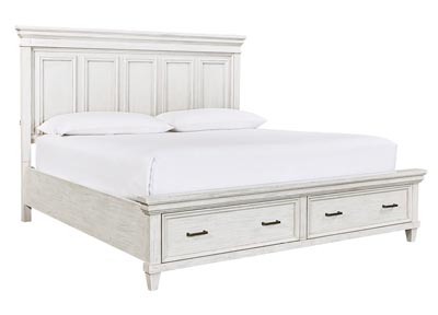 aspenhome Panel Bed - Aged Ivory