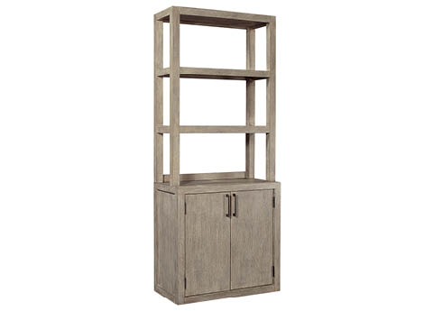 aspenhome Bookcases - Displays - Platinum Door Bookcase I251