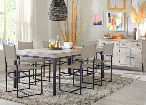 aspenhome Dining Tables - Zane Dining Table & Chairs I256