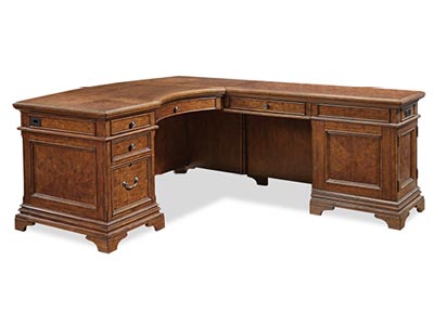 aspenhome Desks - L-Shaped - Hawthorne L-Shaped Desk I26