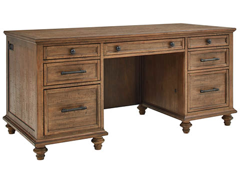 aspenhome I3002-303 - Hensley 66" Executive Desk I3002