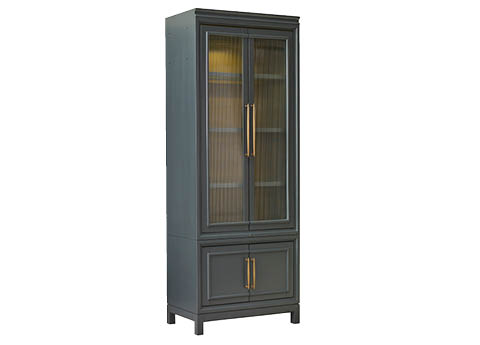 aspenhome Bookcases - Displays - Alexander Pier/Display Cabinet I3014