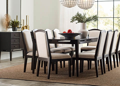 aspenhome I3048-6050 - Sutton Dining Table & Chairs I3048