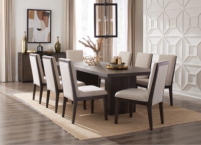 aspenhome Dining Table & Chairs - Dark Cocoa