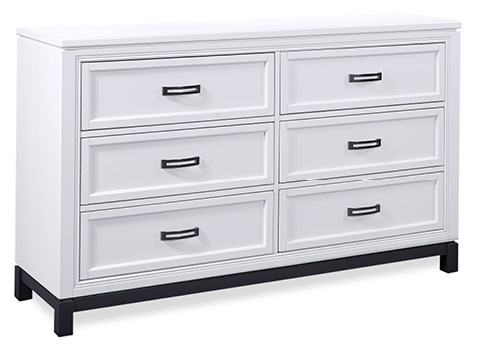 aspenhome I32-453-WHT - Hyde Park Dresser I32