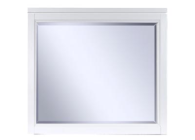 aspenhome I32-463-WHT - Hyde Park Landscape Mirror I32
