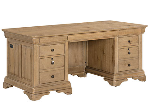 aspenhome I3290-300T - Chateau Philippe 72" Executive Desk I3290