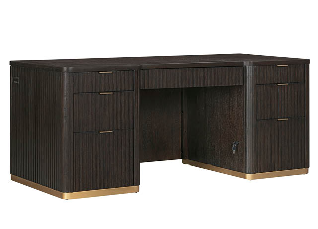 aspenhome I3404-303-DRT - Rylan 66" Executive Desk I3404
