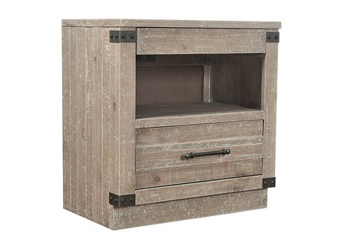 aspenhome I349BRGRP2 - Foundry 1 Drawer Nightstand I349