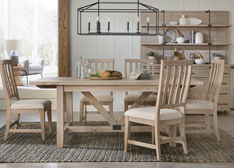 aspenhome Dining Tables - Foundry Dining Table & Chairs  I349