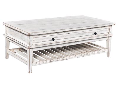 aspenhome Cocktail Table - Weathered White