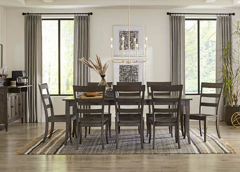 aspenhome I540-6050 - Blakely Dining Table & Chairs I540