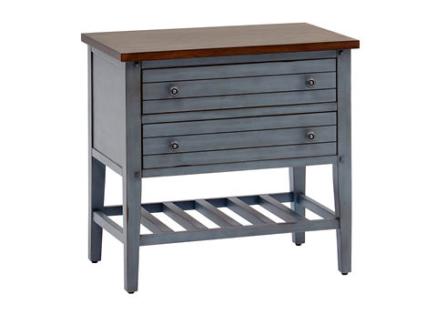 aspenhome I629-450-DEN - Pinebrook 2 Drawer Nightstand I629