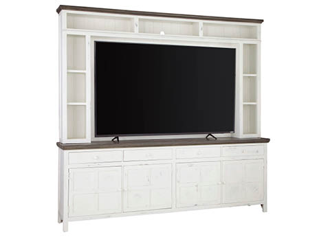 aspenhome TV Consoles-Hutches - Mesa 96" Console & Hutch I641