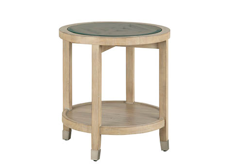 Round End Table - Maddox