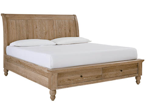 aspenhome Beds - Cambridge Sleigh Bed ICB