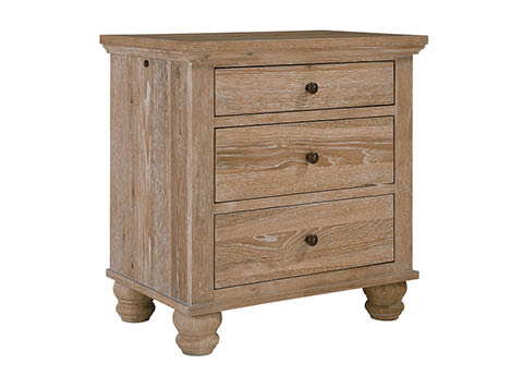aspenhome ICB-450-KHK-4 - Cambridge Liv360 Nightstand ICB