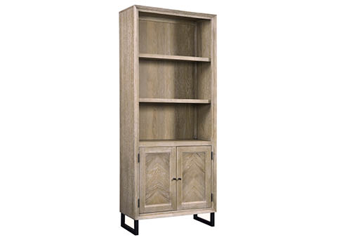 aspenhome Bookcases - Displays - Harper Point Door Bookcase IHP