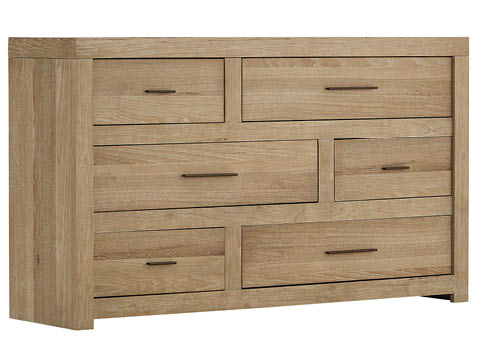 aspenhome Dressers-Chessers - Modern Loft Dresser IML